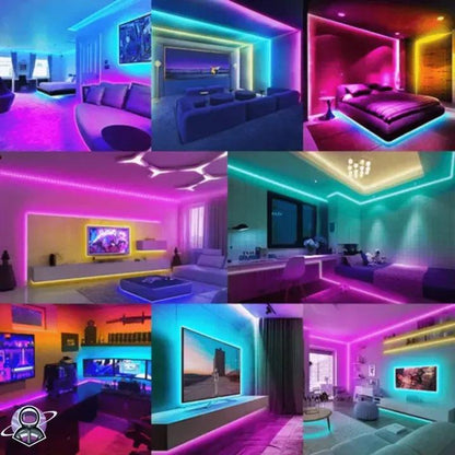 LED Strip Lights with Remote - Room & Wall Decoration