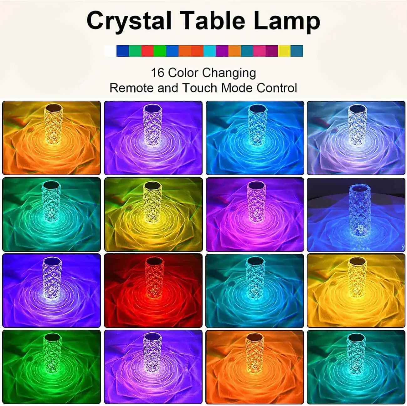 Crystal Rose - Cozy Light Lamp